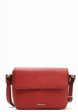 Dámská Crossbody kabelka s kovovým logem značky Tamaris v červené barvě