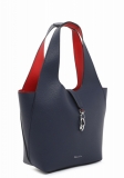 Dámská shopper kabelka značky Tamaris v modro-červené barvě